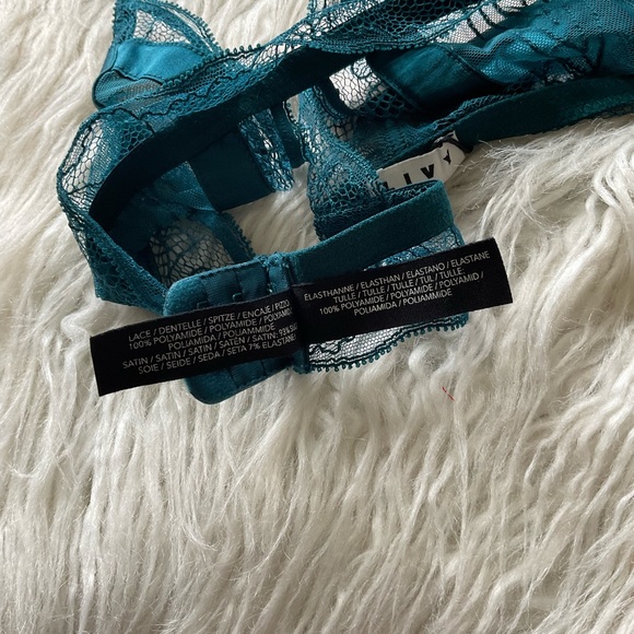 🆕 livy french clover soft triangle deep blue bra - Picture 4 of 5